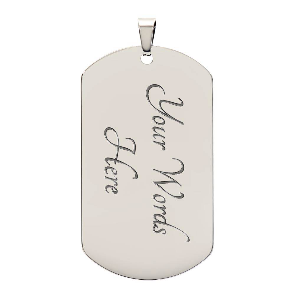 | Dog Tag Ball Chain