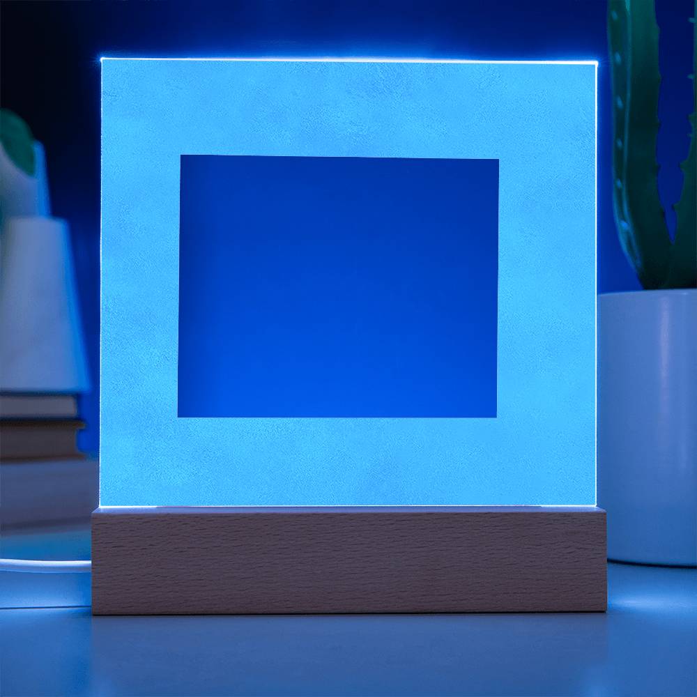 | Acrylic Square with Led Base