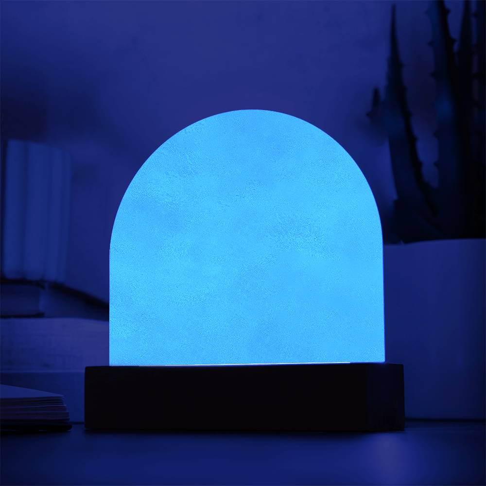 | Engraved Acrylic Dome with LED Base